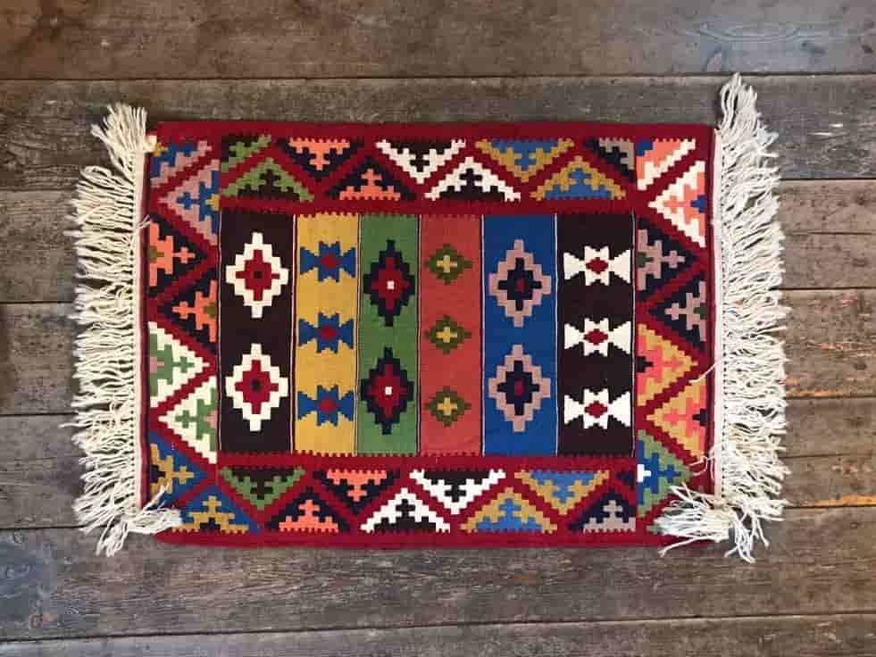تصویر 3 از خرید گلیم دستباف دورو زنجانی + قیمت فروش استثنایی